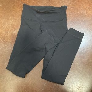 Black lululemon leggings low rise